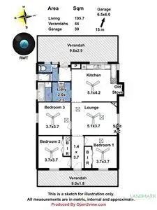 Floorplan of Homely house listing, 98 Torrens Road, Riverton SA 5412