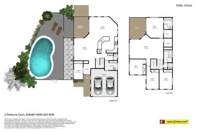 Floorplan of Homely house listing, 1 Pinehurst Court, Albany Creek QLD 4035