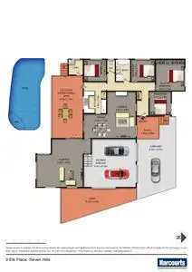 Floorplan of Homely house listing, 9 Elk Place, Seven Hills NSW 2147