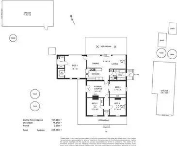 Floorplan of Homely house listing, 2 Grasby Road, Balhannah SA 5242