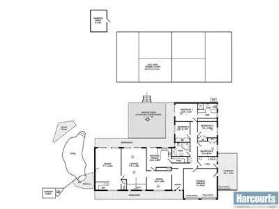 Floorplan of Homely house listing, 11 Oakridge Road, Aberfoyle Park SA 5159
