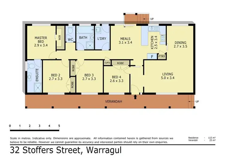 Floorplan of Homely house listing, 32 Stoffers Street, Warragul VIC 3820