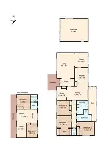 Floorplan of Homely house listing, 34 Flanagans Lane, Buninyong VIC 3357