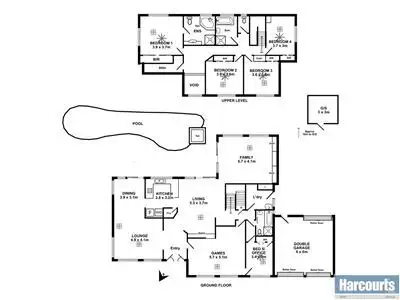 Floorplan of Homely house listing, 7 Bellbird Grove, Flagstaff Hill SA 5159