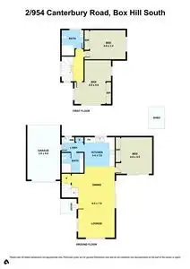 Floorplan of Homely townhouse listing, 2/954 Canterbury Road, Box Hill South VIC 3128