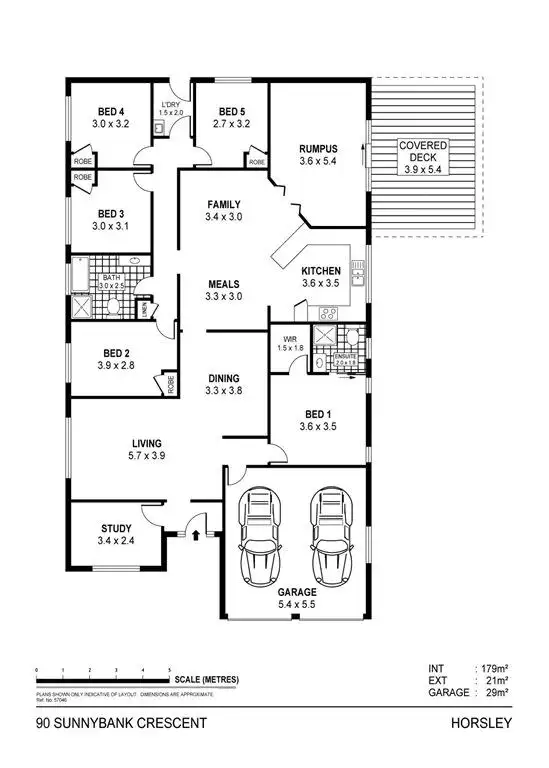 Floorplan of Homely house listing, 90 Sunnybank Crescent, Horsley NSW 2530