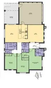 Floorplan of Homely house listing, 621 Wilson Street, Ballarat East VIC 3350