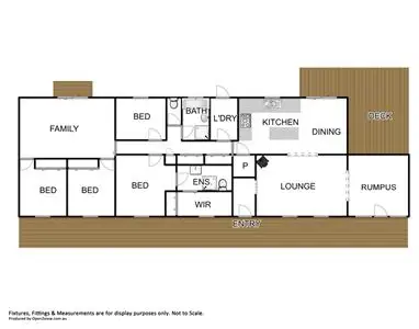 Floorplan of Homely house listing, 8 Little Joe Court, Wesburn VIC 3799