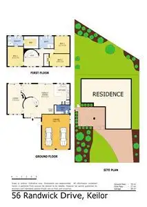 Floorplan of Homely house listing, 56 Randwick Drive, Keilor Park VIC 3042