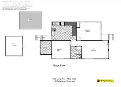 Floorplan of Homely house listing, 81 Beor Street, Chermside QLD 4032