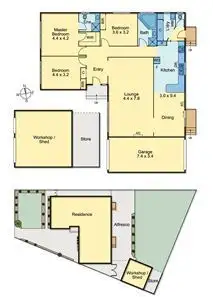 Floorplan of Homely house listing, 13 Hambledon Court, Craigieburn VIC 3064