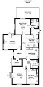 Floorplan of Homely house listing, 337 Glen Osmond Road, Glen Osmond SA 5064