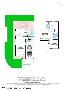 Floorplan of Homely townhouse listing, 26/83 Dibar Street, Wynnum QLD 4178