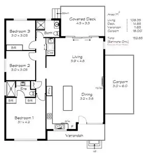 Floorplan of Homely house listing, 16 Stone Hut Circuit, Encounter Bay SA