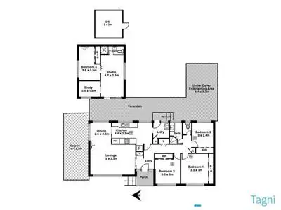 Floorplan of Homely house listing, 9 Charles Street, Old Noarlunga SA 5168