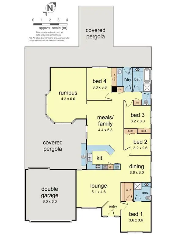 Floorplan of Homely house listing, 3 Ardel Street, Croydon VIC 3136