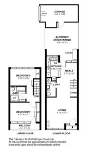 Floorplan of Homely townhouse listing, Address available on request