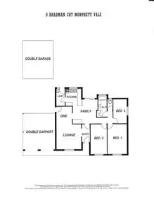 Floorplan of Homely house listing, 9 Bradman Court, Morphett Vale SA 5162