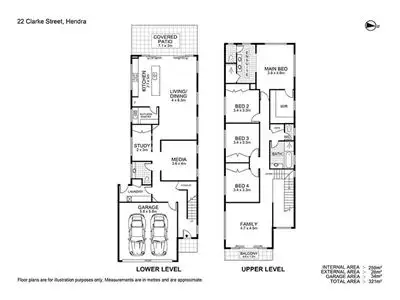Floorplan of Homely house listing, 22 Clarke Street, Hendra QLD 4011