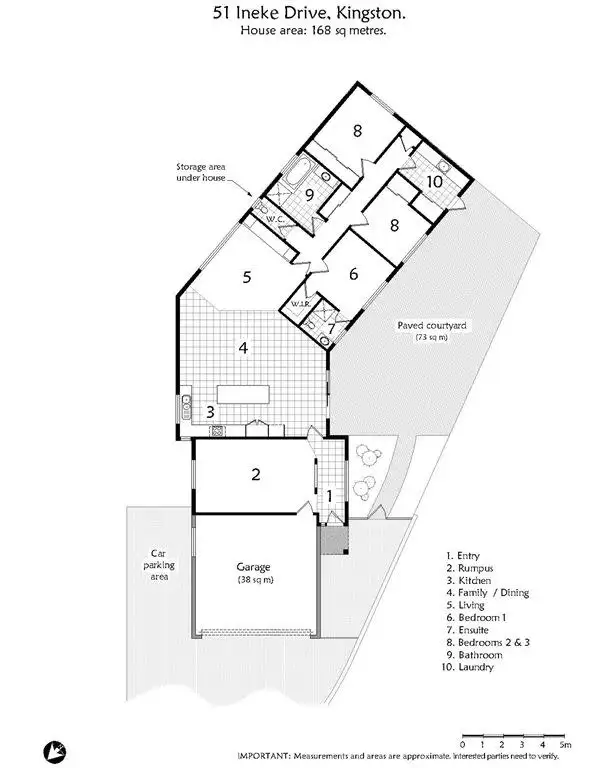 Floorplan of Homely house listing, 51 Ineke Drive, Kingston TAS 7050