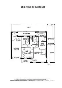 Floorplan of Homely unit listing, 4/15 Dunbar Terrace, Glenelg East SA 5045