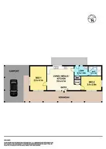 Floorplan of Homely house listing, 70 Henlin Park Road, Smythesdale VIC 3351