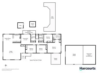 Floorplan of Homely house listing, 4 Stanfield Drive, Old Beach TAS 7017