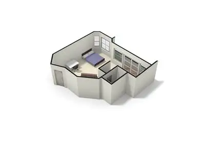 Floorplan of Homely studio listing, 5/83 Leichhardt Street, Spring Hill QLD 4000