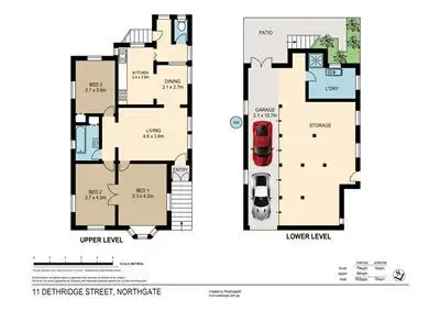 Floorplan of Homely house listing, 11 Dethridge Street, Northgate QLD 4013
