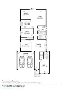 Floorplan of Homely house listing, 4 Ashley Avenue, Ridgehaven SA 5097