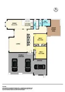 Floorplan of Homely house listing, 53 Howe Street, Miners Rest VIC 3352