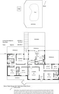 Floorplan of Homely house listing, 4 Dalmeny Drive, Mount Barker SA 5251