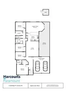 Floorplan of Homely house listing, 4 Combings Place, Currans Hill NSW 2567
