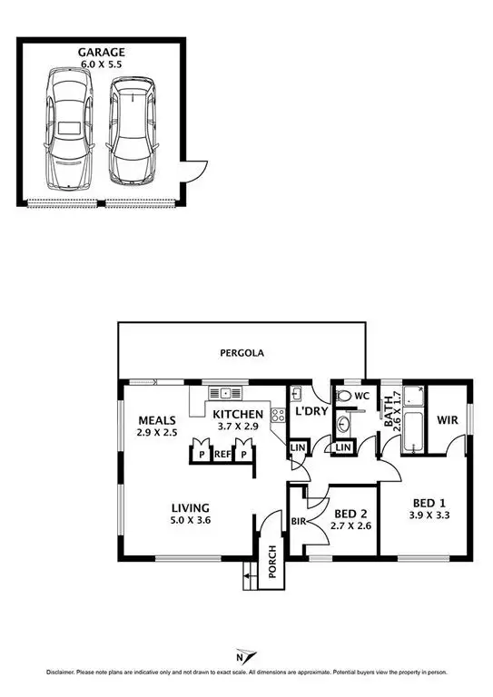 Floorplan of Homely house listing, 6 Lode Court, Diggers Rest VIC 3427