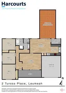 Floorplan of Homely house listing, 2 Tuross Place, Leumeah NSW 2560