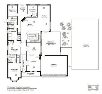 Floorplan of Homely house listing, 13 Creedon Close, Evanston Park SA 5116
