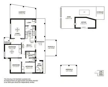 Floorplan of Homely house listing, 9 Deer Ave, Mount Barker SA 5251