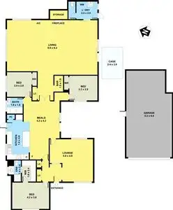 Floorplan of Homely house listing, 54 Radleigh Drive, Wheelers Hill VIC 3150