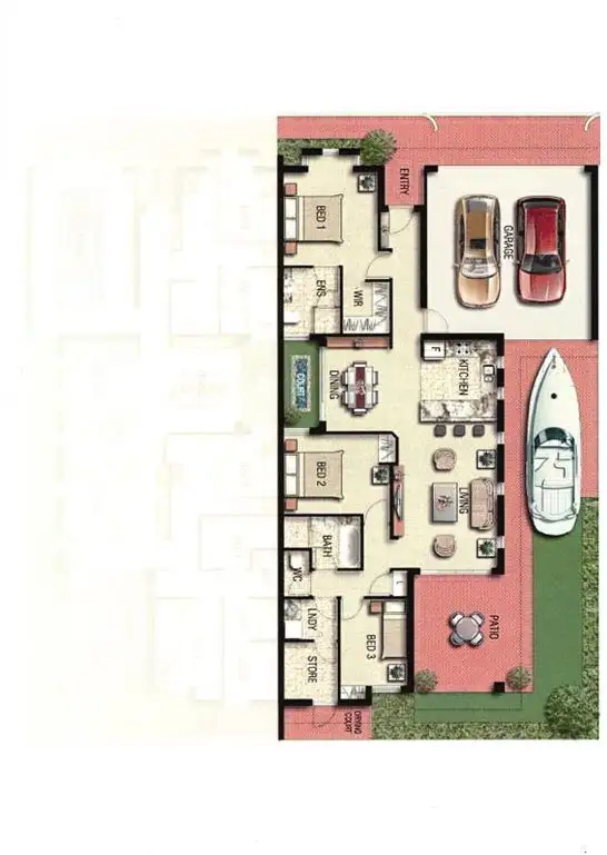 Floorplan of Homely house listing, 36/5 Bower Drive, Erskine WA 6210