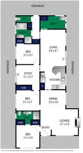 Floorplan of Homely house listing, 33 High Street, Bannockburn VIC 3331