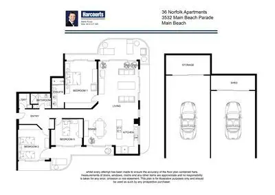 Floorplan of Homely apartment listing, 36/3532 Main Beach Parade, Main Beach QLD 4217