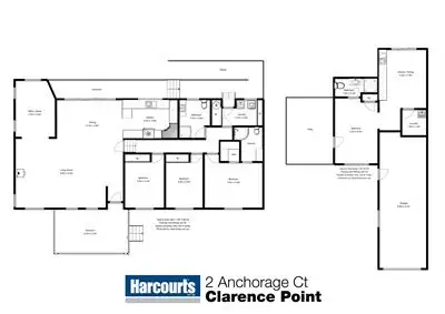 Floorplan of Homely house listing, 2 Anchorage Court, Clarence Point TAS 7270
