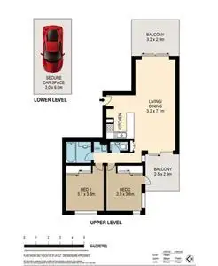 Floorplan of Homely apartment listing, 6/161 Main Street, Kangaroo Point QLD 4169