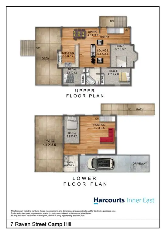 Floorplan of Homely house listing, 7 Raven Street, Camp Hill QLD 4152