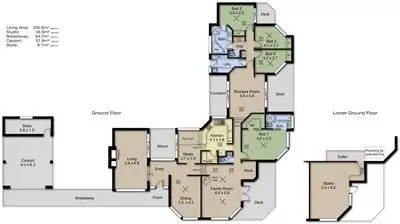 Floorplan of Homely house listing, 195 Kersbrook Forest Road, Kersbrook SA 5231