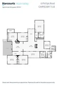 Floorplan of Homely house listing, 6 Phillips Road, Cairns Bay TAS 7116