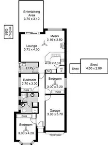 Floorplan of Homely house listing, 1 Coddington Street, Goolwa SA 5214