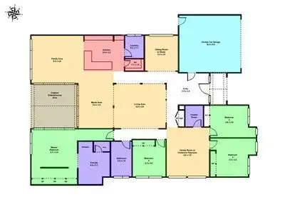 Floorplan of Homely house listing, 1 Merryweather Place, Buninyong VIC 3357