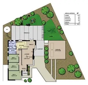 Floorplan of Homely house listing, 33 Jordan Drive, Morphett Vale SA 5162