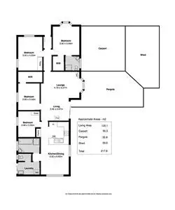 Floorplan of Homely house listing, 25 Heathersay Avenue, Aldinga Beach SA 5173